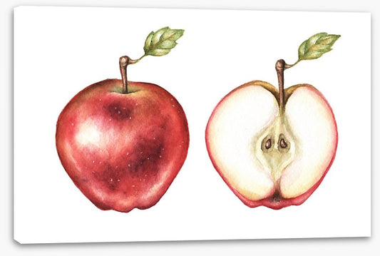 Half past apple