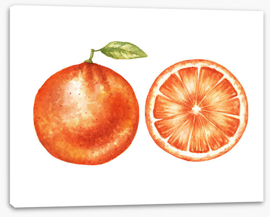 Half past orange