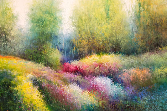 In the wildflower gully