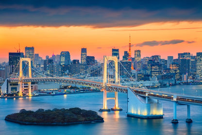Rainbow Bridge sunset