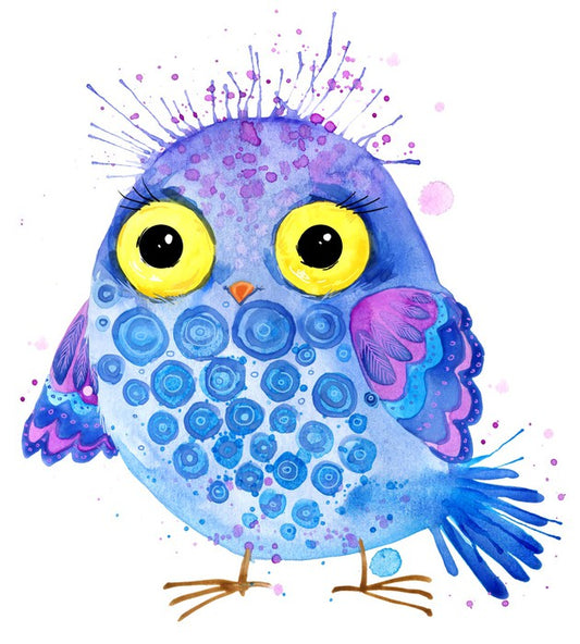 Little blue owl