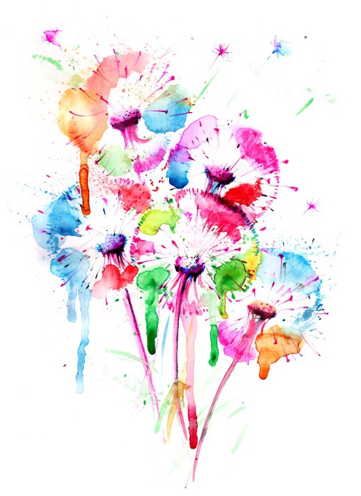 Dandelion splash