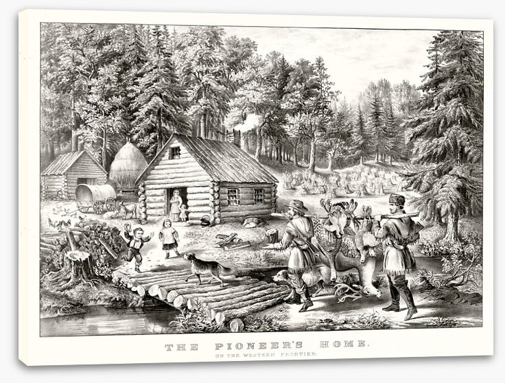 The pioneer's home
