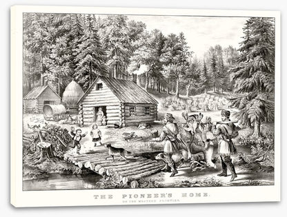 The pioneer's home