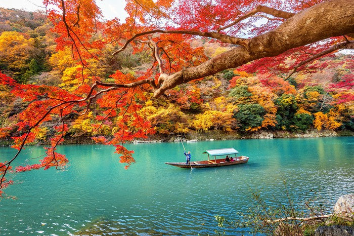 Arashiyama in autumn