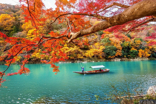 Arashiyama in autumn
