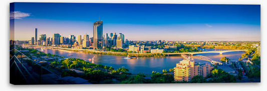 Brisbane summer skyline