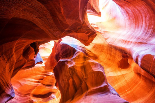 Curve of canyon