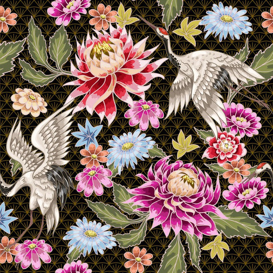 Chrysanthemum cranes