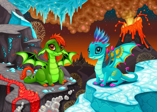 Fire and ice friends