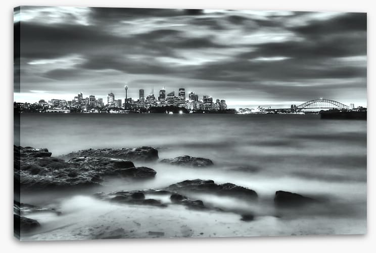 Bradley Rocks monochrome