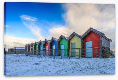 Rainbow in the snow