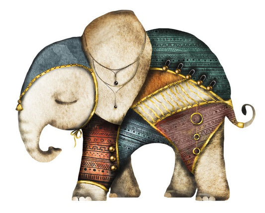 The elephant from India
