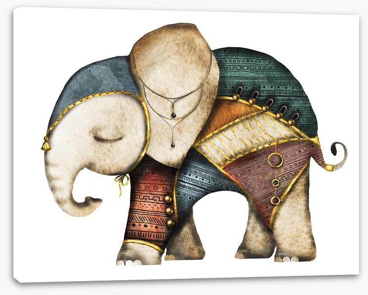 The elephant from India