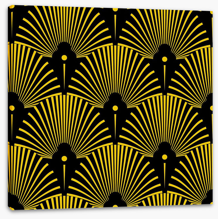 Deco sunburst