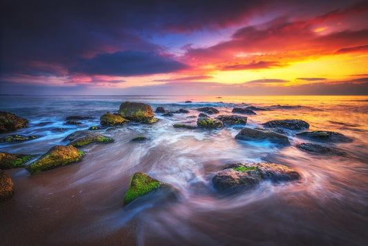 Sunset swirls