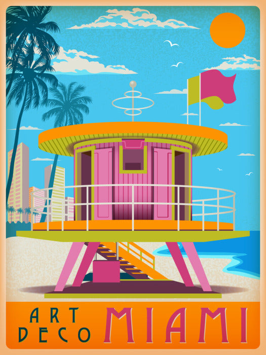 Miami beach deco