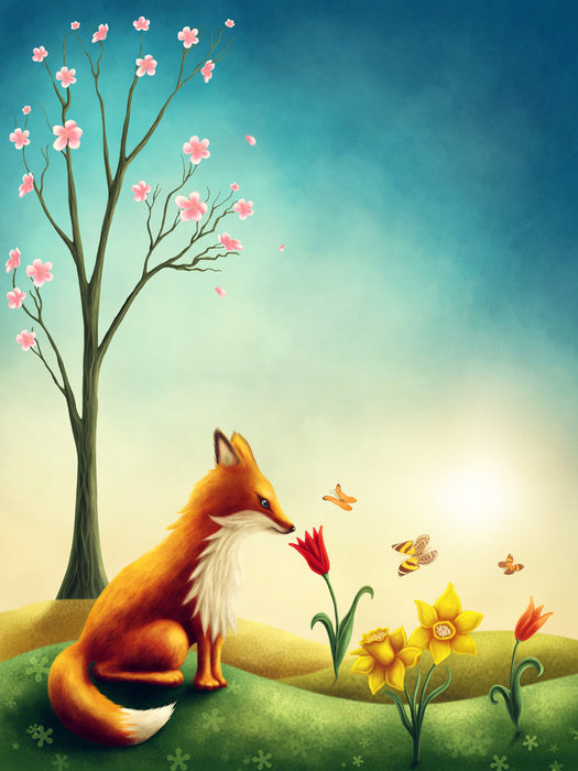 Foxy springtime