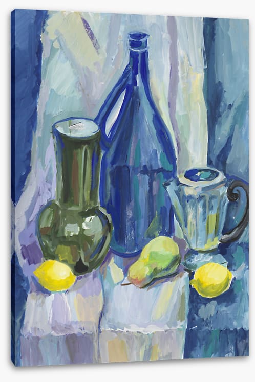Blue bottle lemons