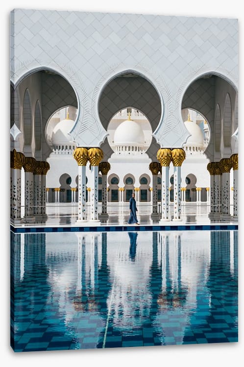 Grand Mosque reflections