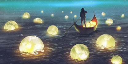 Gathering the moons