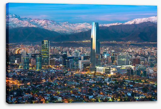 Santiago dusk