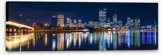 Perth lights panorama