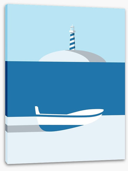 The lighthouse boat