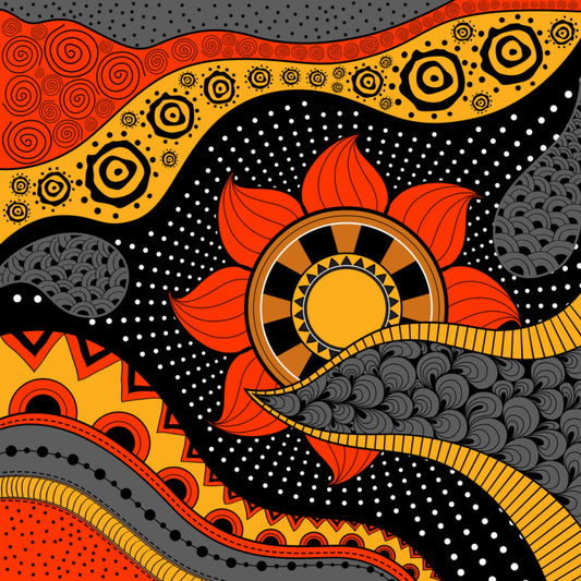 An African sun