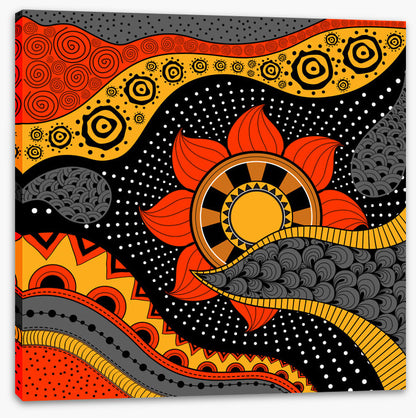 An African sun