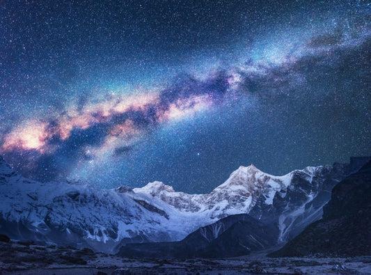 Milky Way mountains
