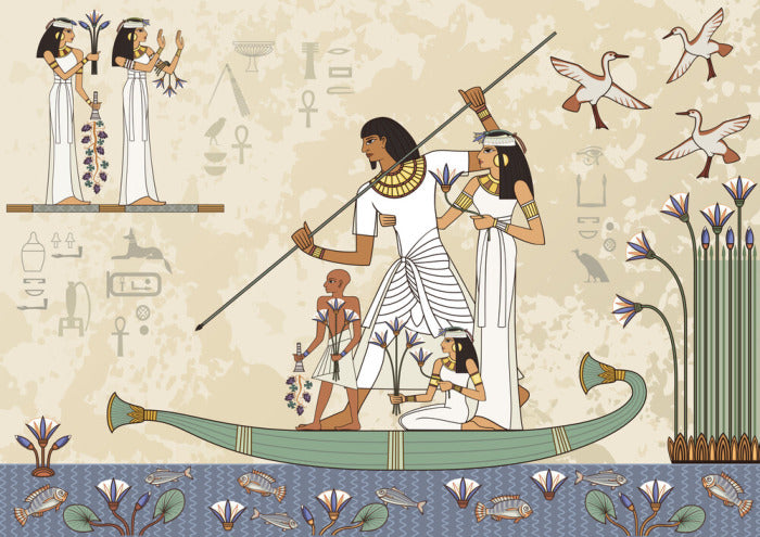 Gathering the lotus