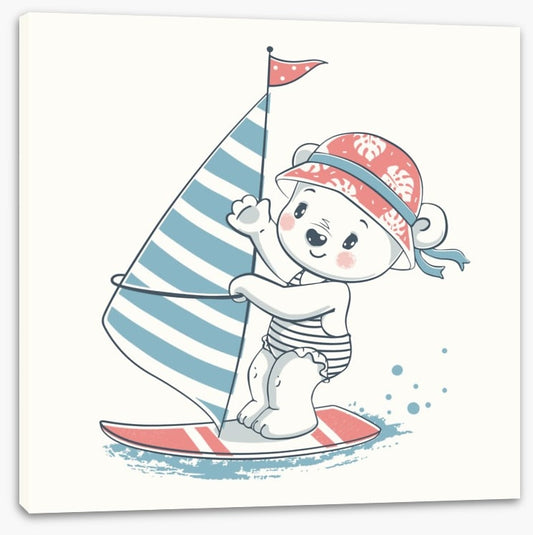 She sails