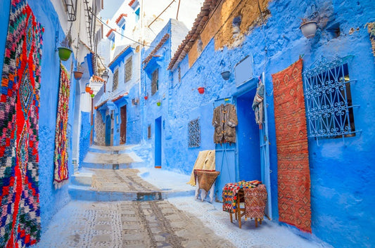 Blue street beauty