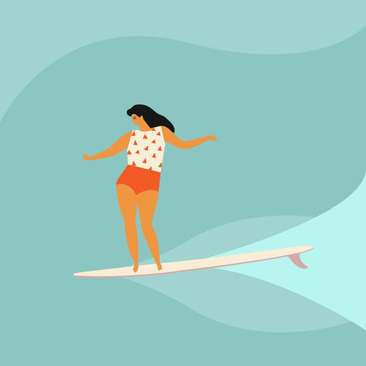 Riding the waves
