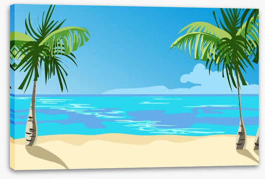 Past the palms