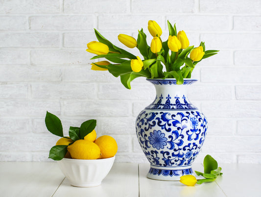 In the chinese vase