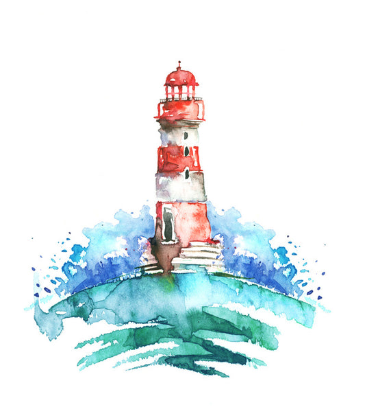 Lighthouse splash