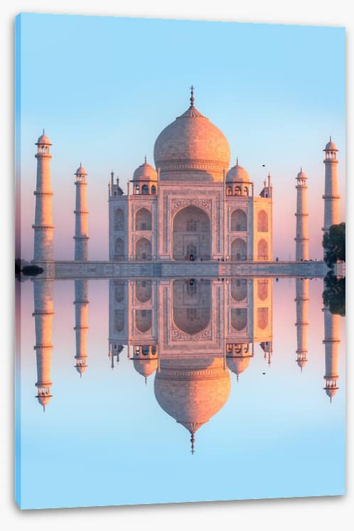 Taj Mahal reflections