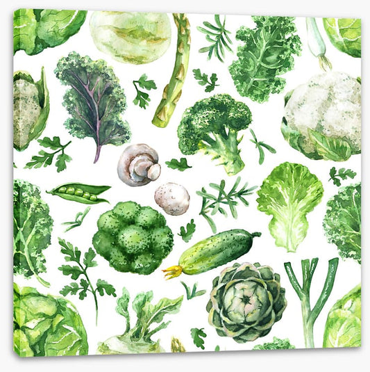 Homegrown greens