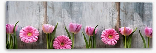 Tulips and gerbera