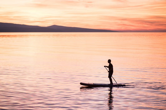 Peaceful paddle