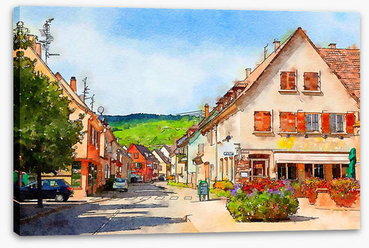 The village in Alsace