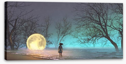The fallen moon