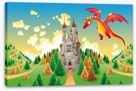 The dragon and the castle