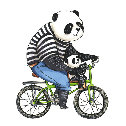 Riding with Dad