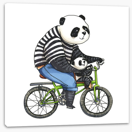 Riding with Dad