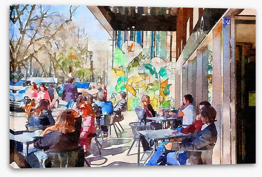 The sunny cafe