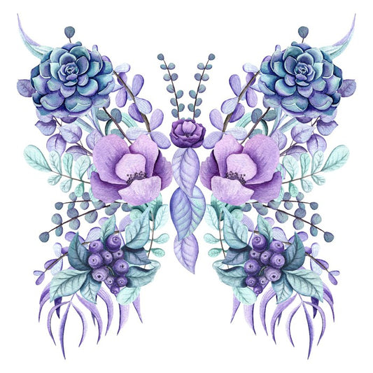 Succulent butterfly