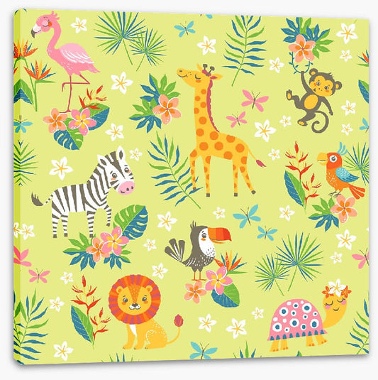 Jungle garden friends